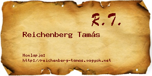Reichenberg Tamás névjegykártya